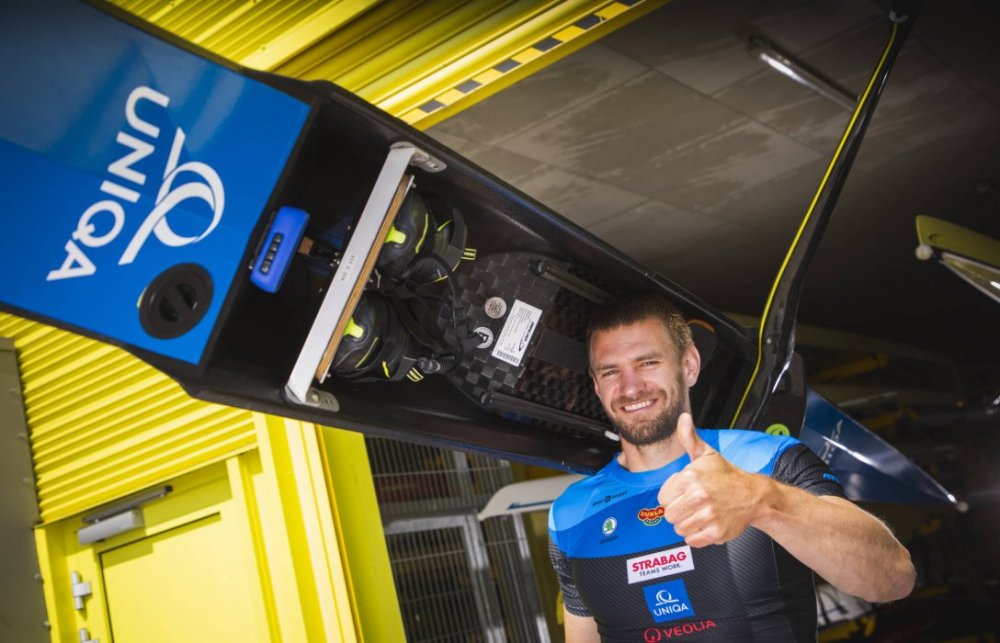 „Je to tradiční, ryzí sport, kde se nic neodpouští,“ říká o veslování Ondřej Synek