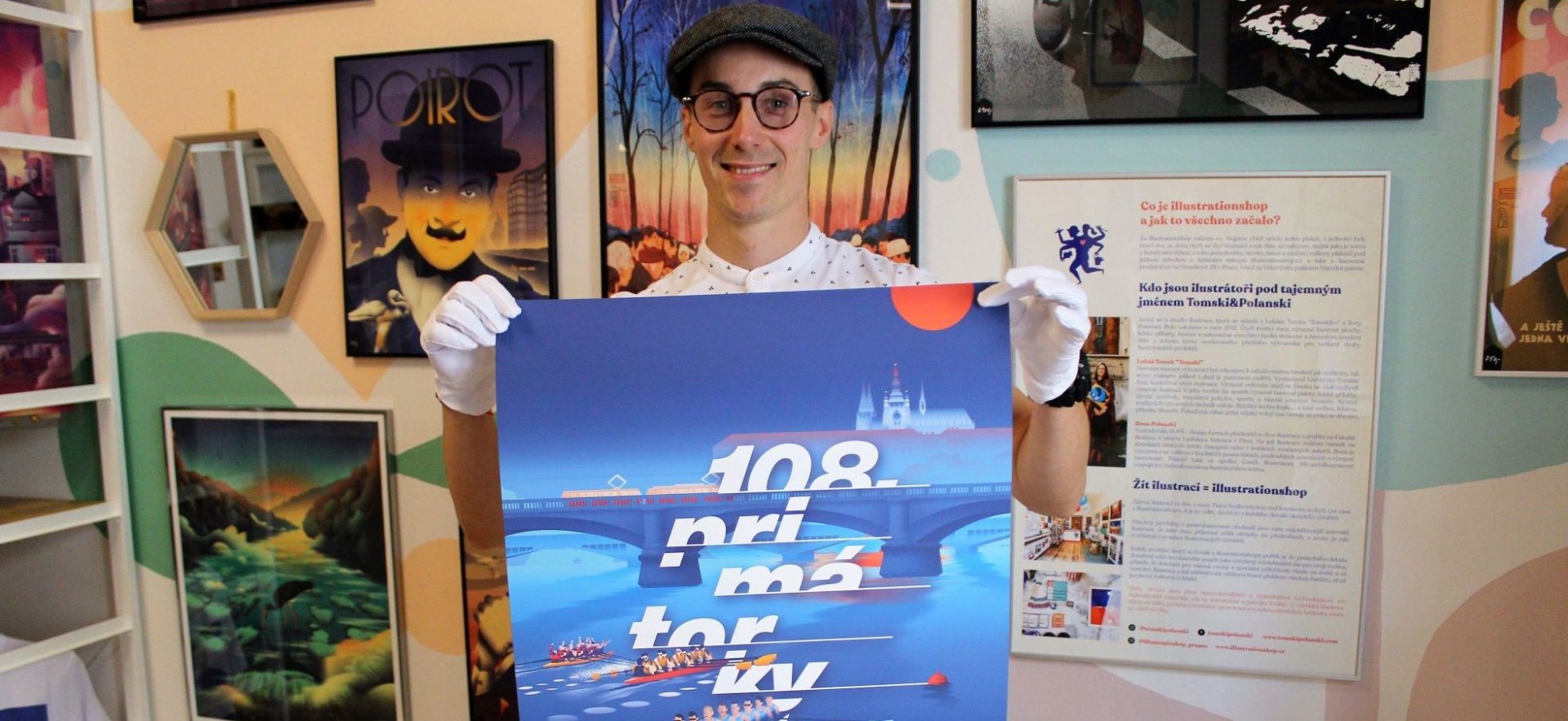 Ilustrace dovede u sportu magicky zachytit jeden okamžik. Rozhovor s ilustrátorem Lukem Tomskim
