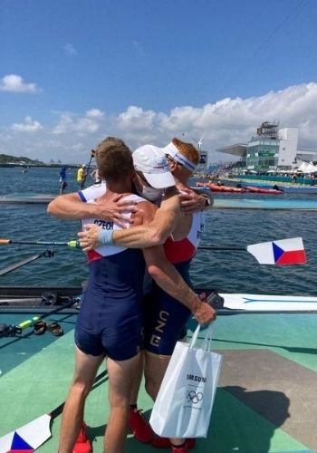 Jiří Šimánek s Miroslavem Vraštilem vybojovali čtvrté místo na olympiádě