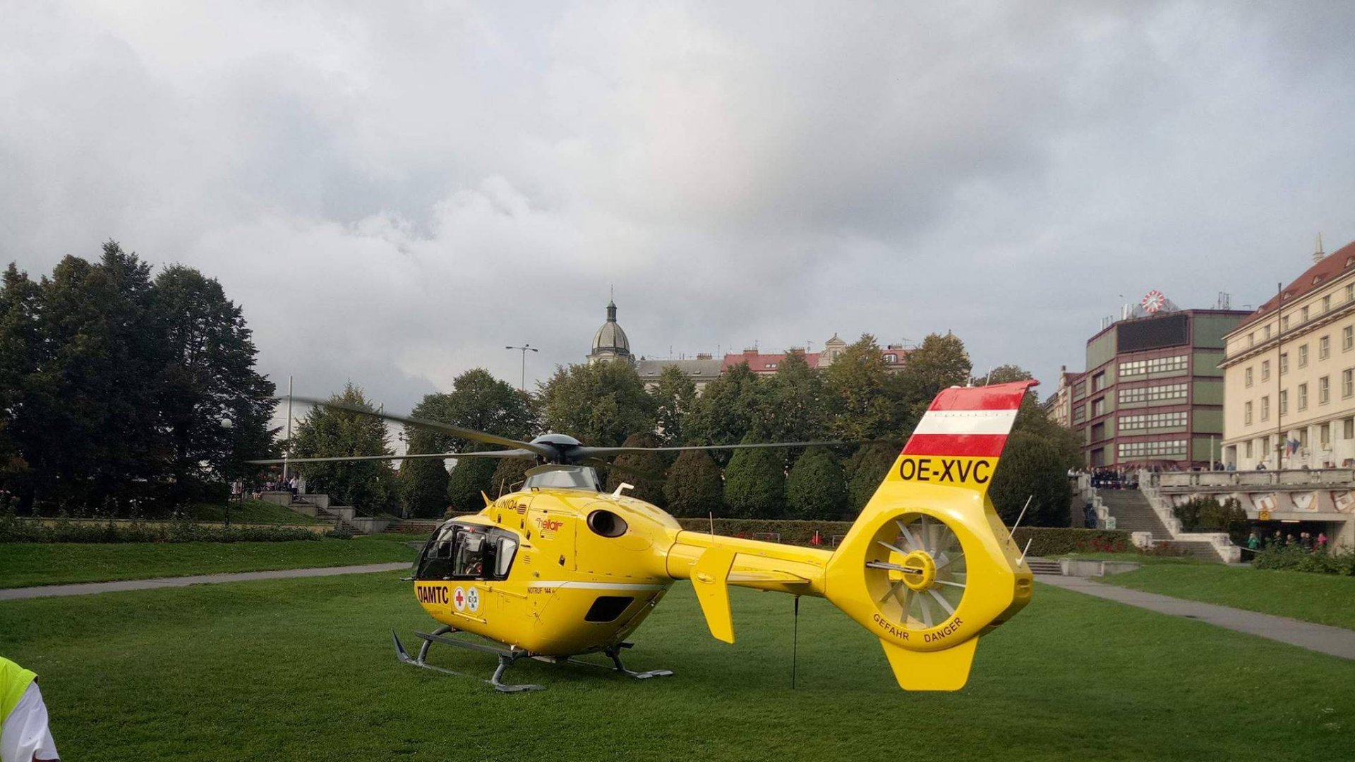 Na náplavce vznikne ještě letos záchranný heliport